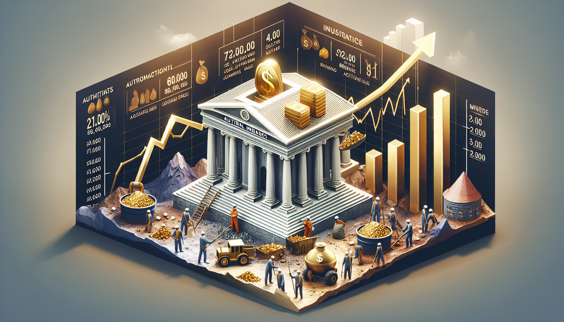 Central Banks Increase Gold Purchases from Local Mines as Prices Rise